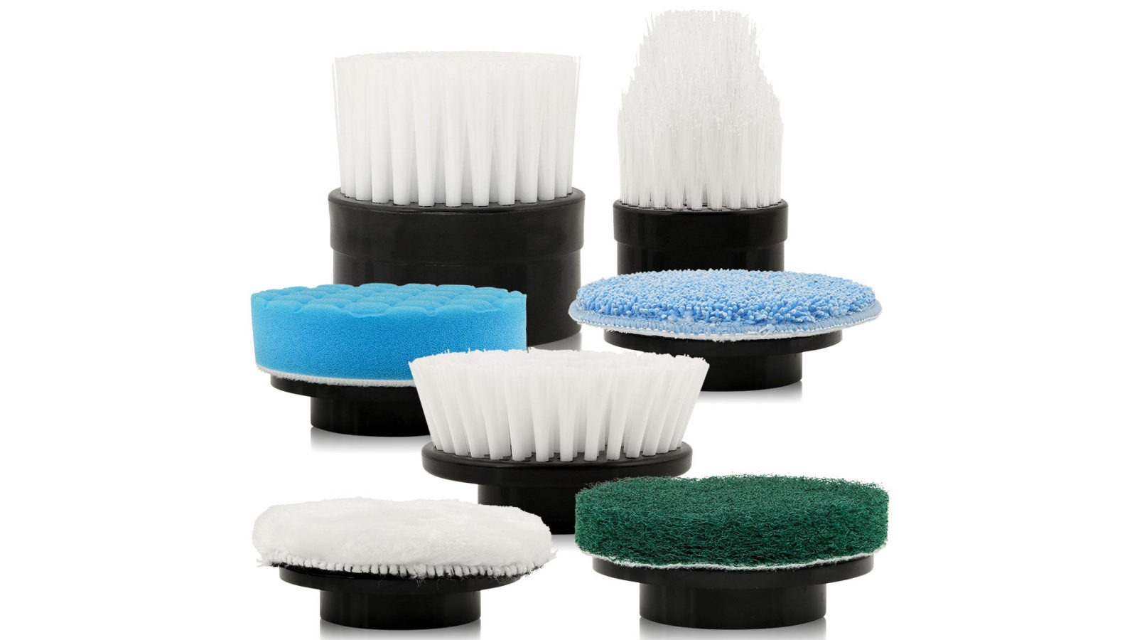 Kleva Krapof Replaceable Cleaning Heads Set for Tough Scrub Excel