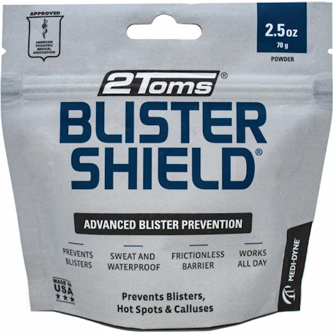 2Toms BlisterShield Blister Prevention Powder Formula - 70g Bag