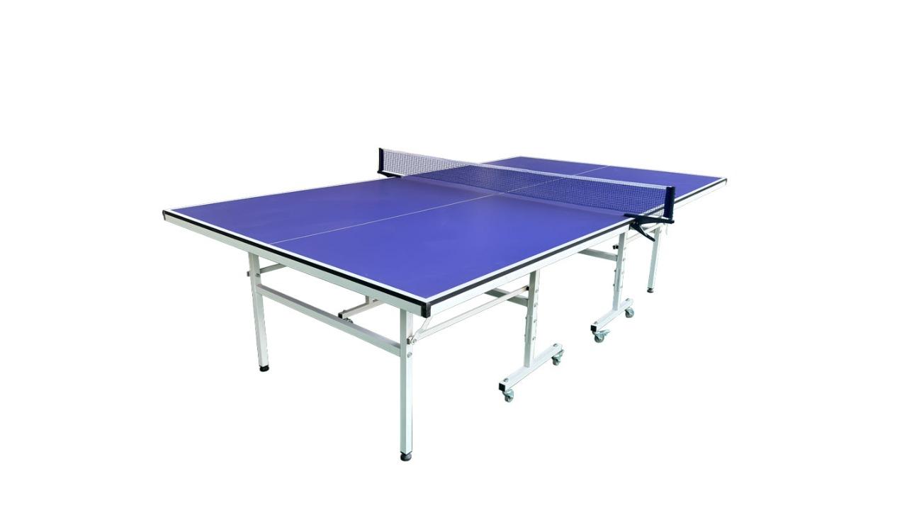 Eeeza 1.6cm Table Tennis with Full Accessories - Blue | Harvey Norman