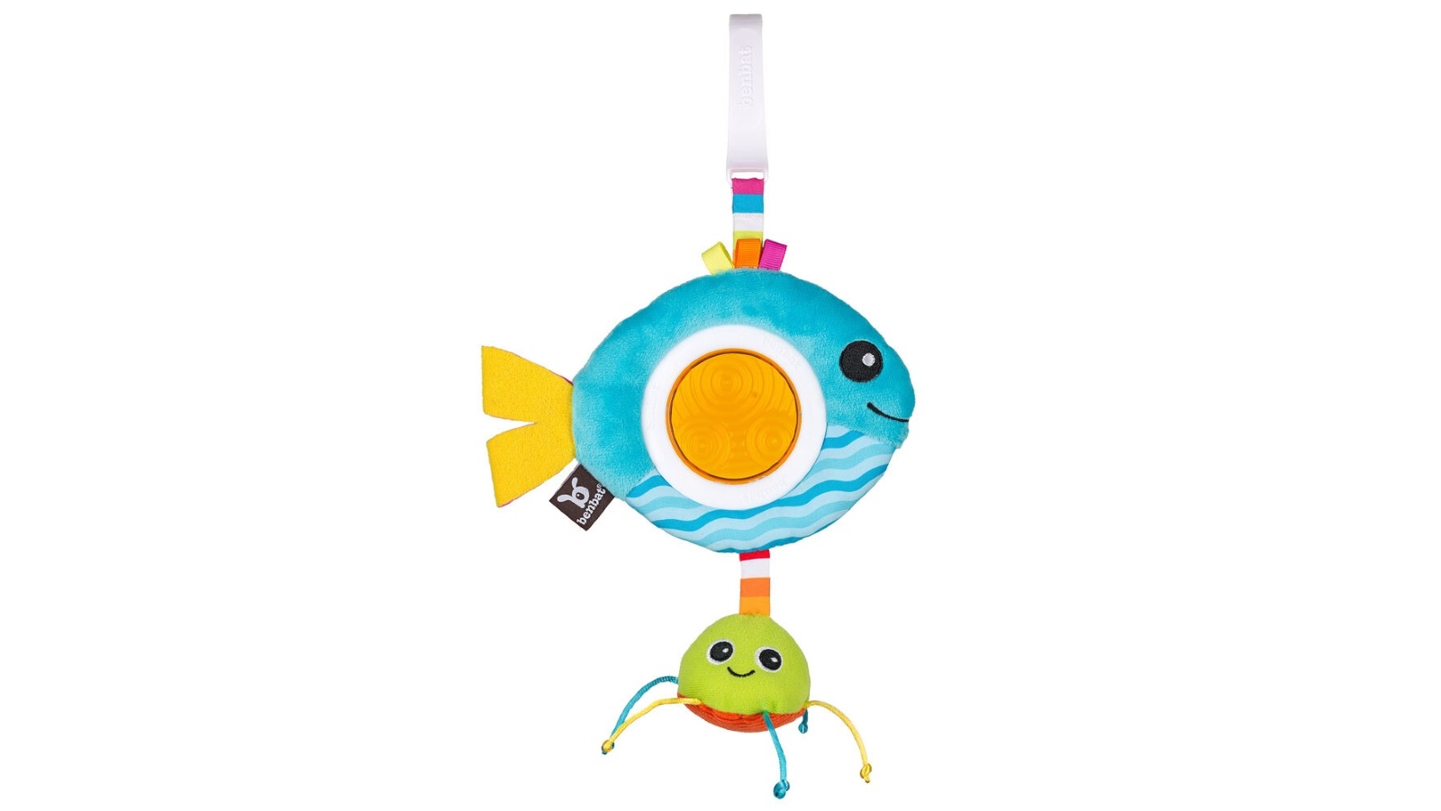 Benbat Dazzle Rattle Fish Toy