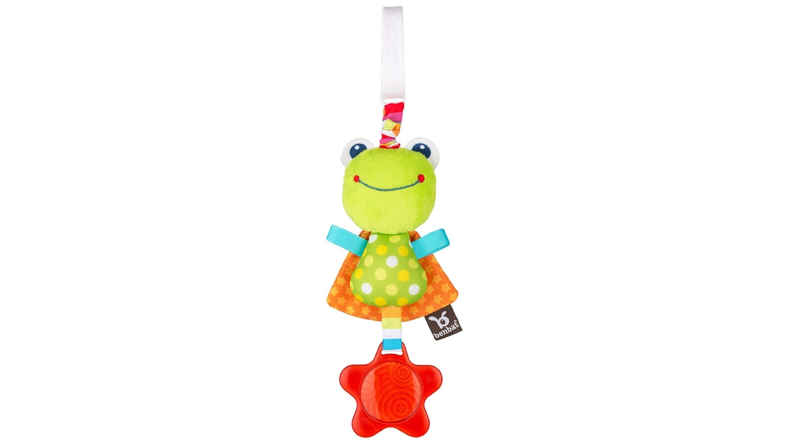 Benbat Dazzle Frog Jitter Toy