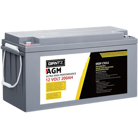 Giantz 200AH Deep Cycle Battery 12VPower