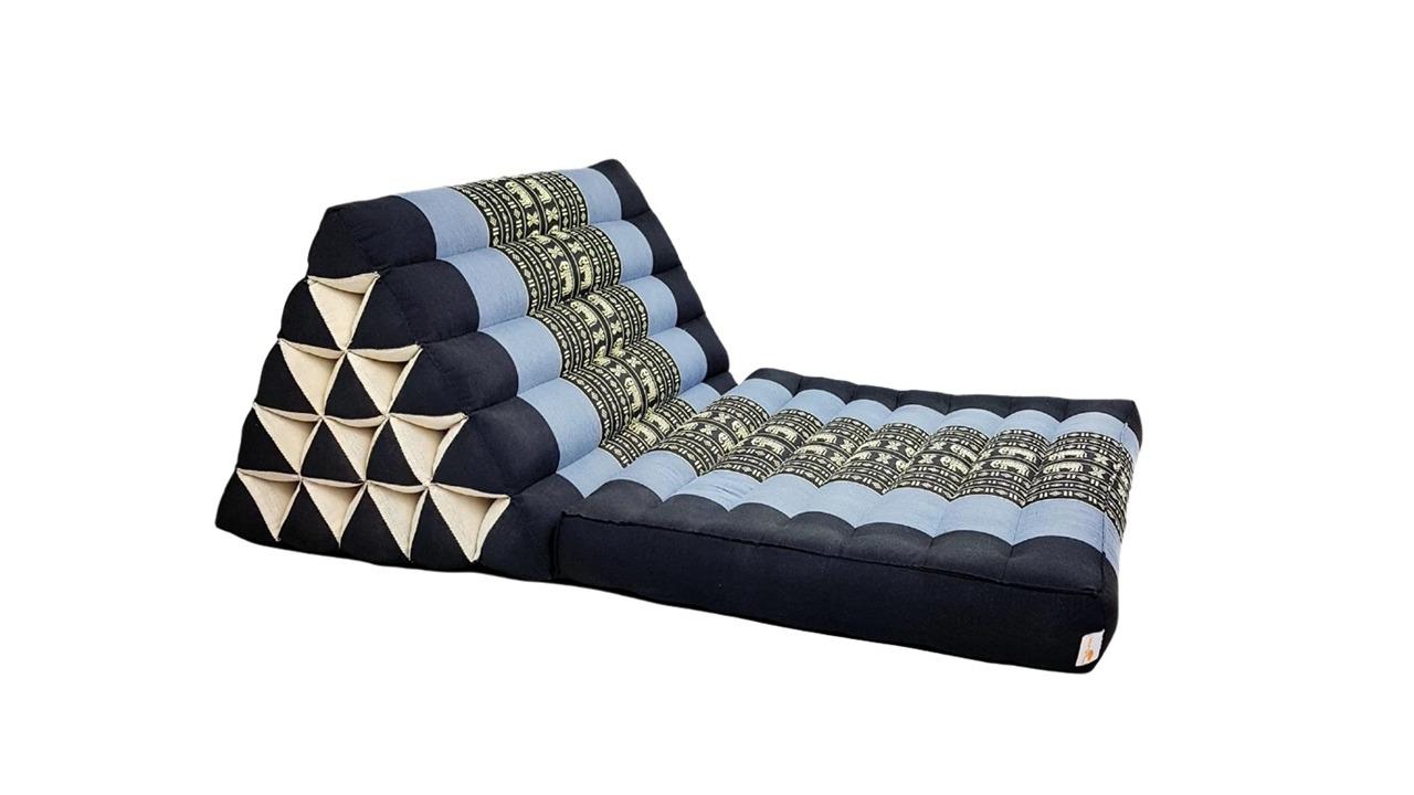 Mango Trees Jumbo 1-Fold Thai Triangle Pillow Mat - Variant 3