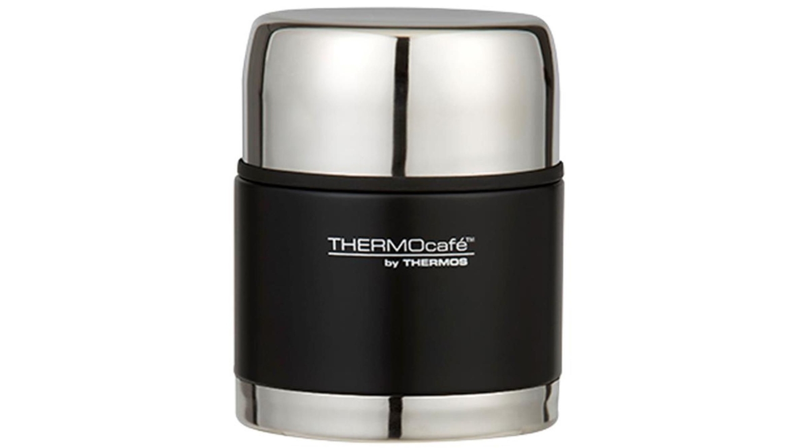 Thermos Thermocafe Food Jar 500ml Black Harvey Norman