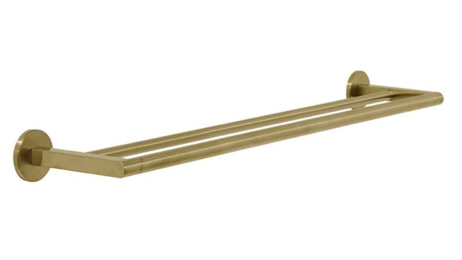 Villeroy & Boch Architectura 600mm Double Towel Rail - Brushed Gold