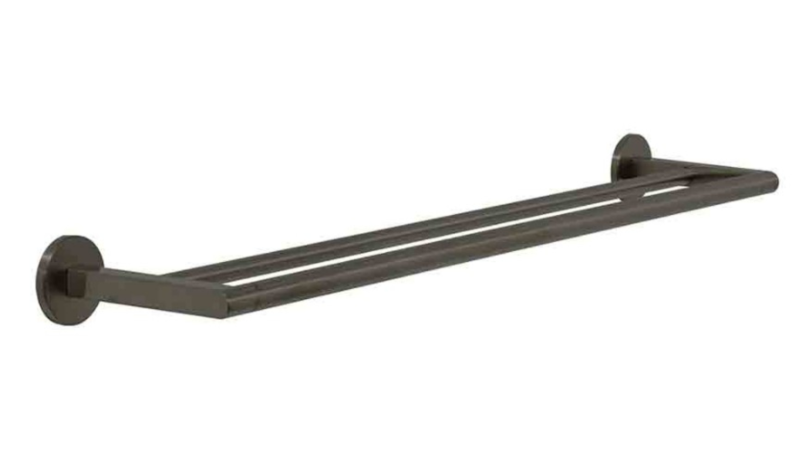 Villeroy & Boch Architectura 600mm Double Towel Rail - Gunmetal