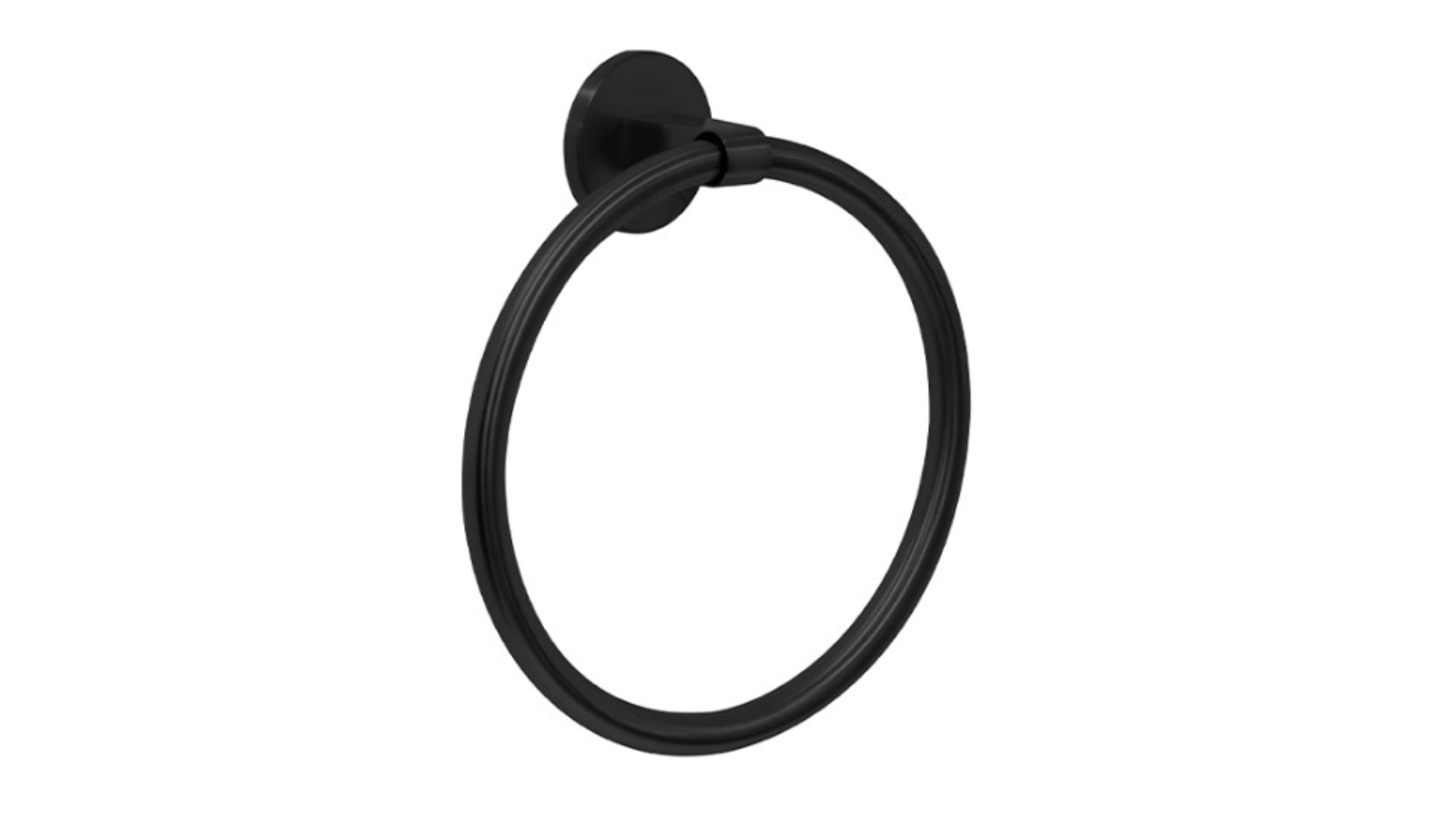 Villeroy & Boch Architectura Towel Ring - Matte Black