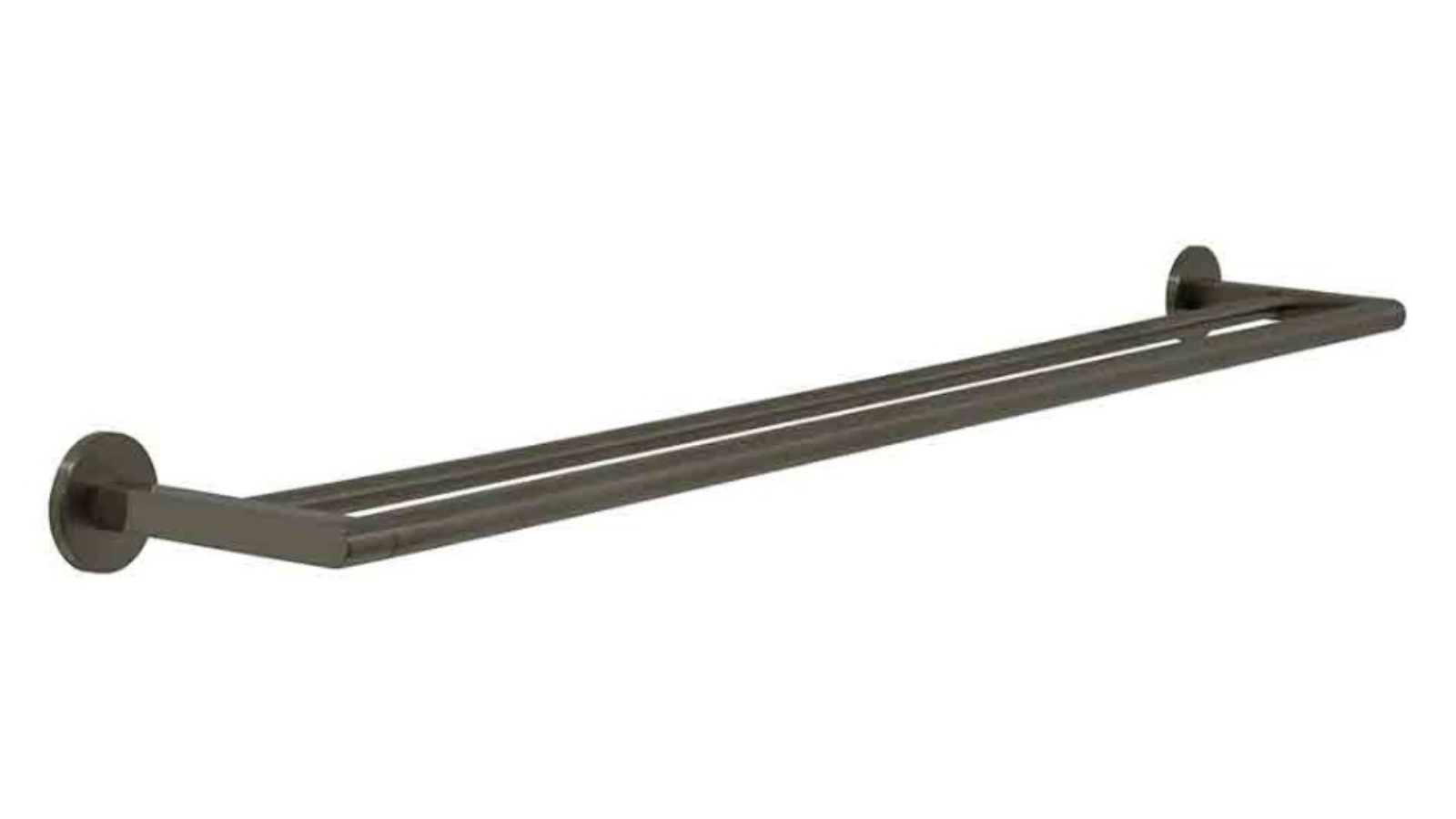 Villeroy & Boch Architectura 800mm Double Towel Rail - Gunmetal