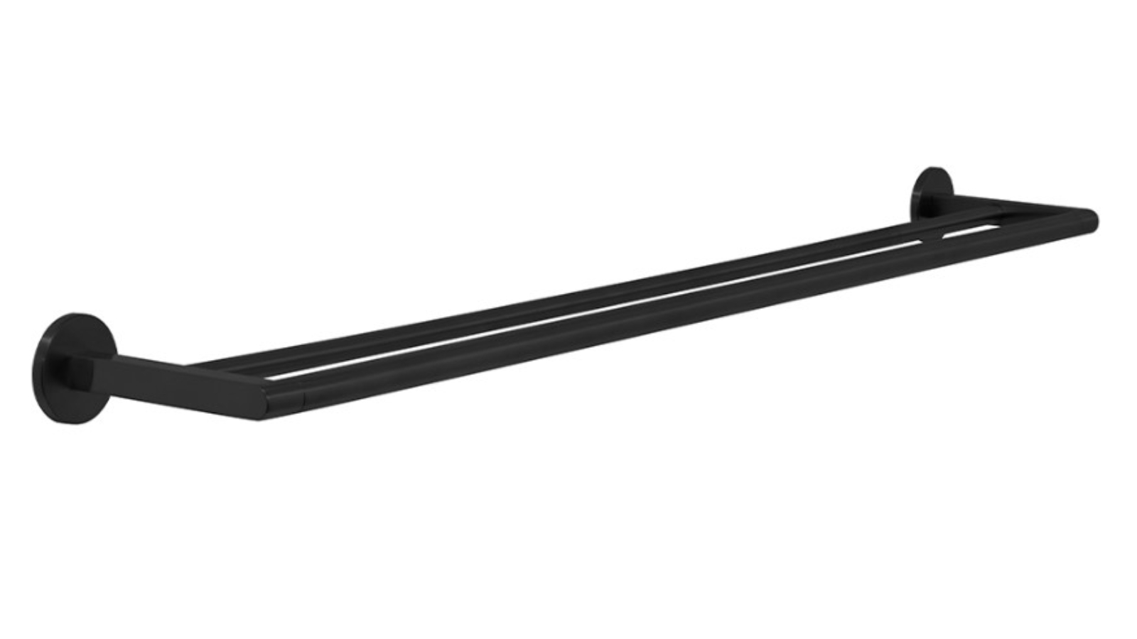 Villeroy & Boch Architectura 800mm Double Towel Rail - Matte Black