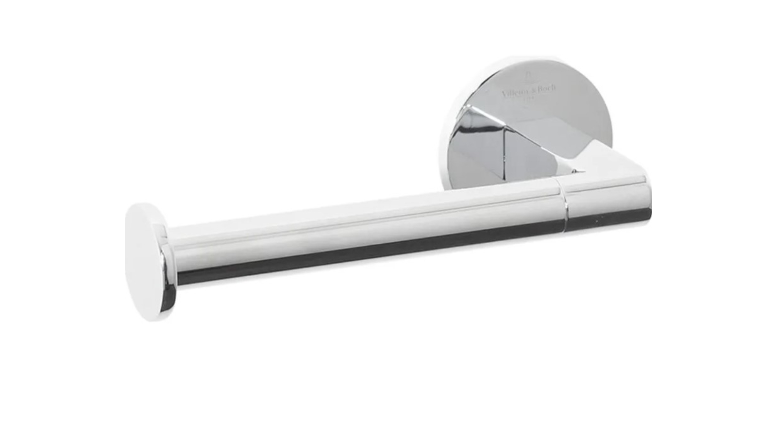Villeroy & Boch Architectura Left Hand Facing Toilet Roll Holder - Chrome