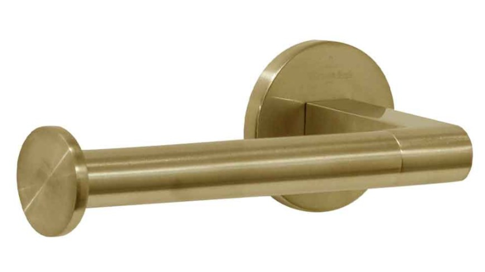 Villeroy & Boch Architectura Left Hand Facing Toilet Roll Holder - Brushed Gold