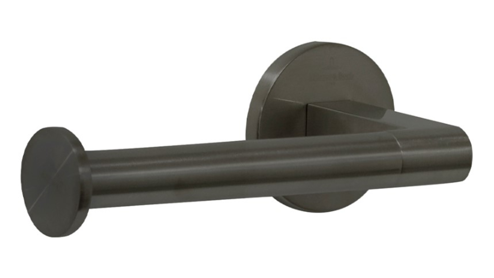 Villeroy & Boch Architectura Left Hand Facing Toilet Roll Holder - Gunemetal