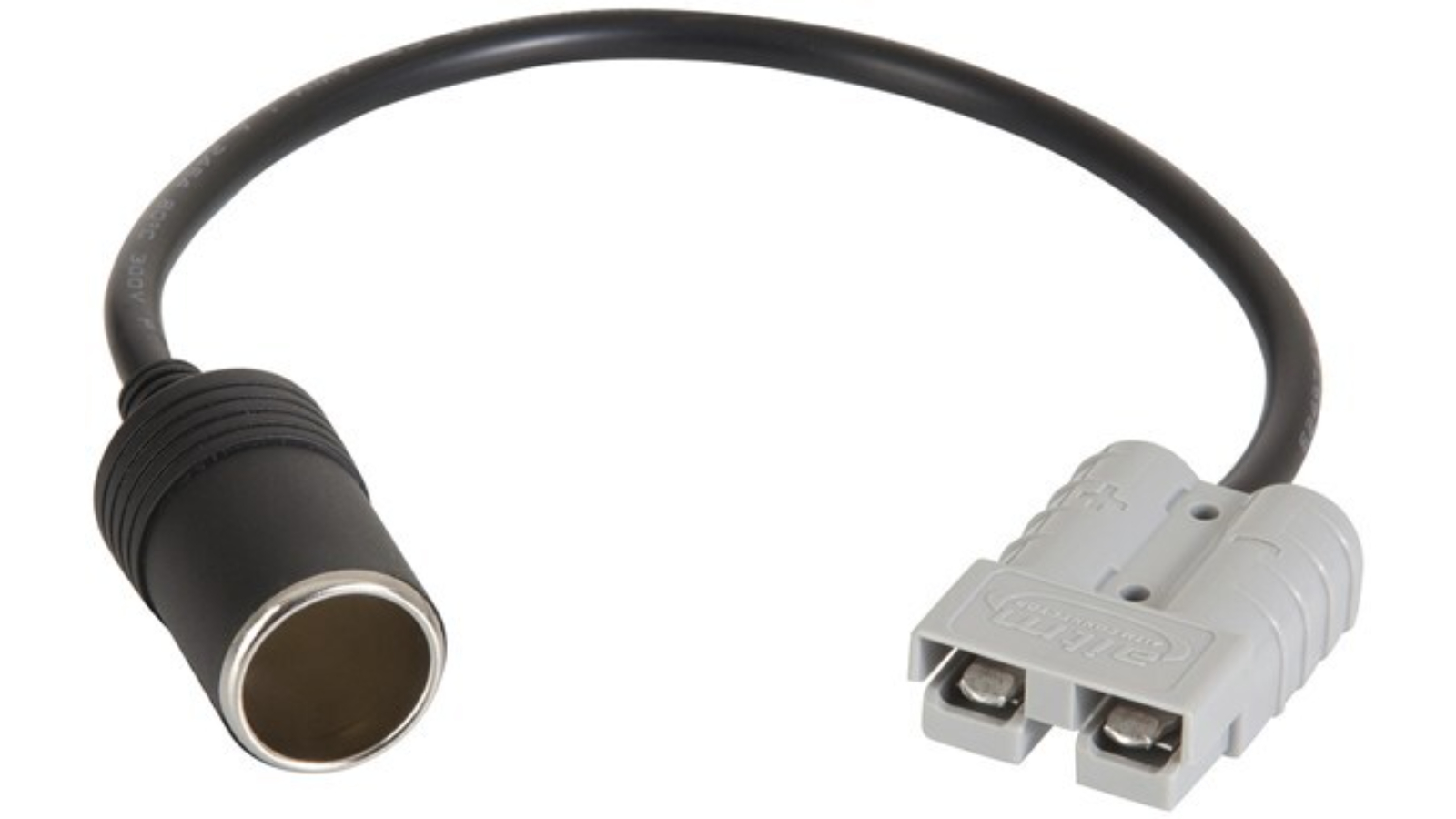 12 Volt Direct 50A Anderson to Cigarette Socket Adapter Cable