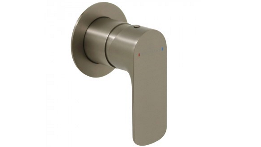 Villeroy & Boch O.Novo Shower Mixer Trim - Brushed Nickel
