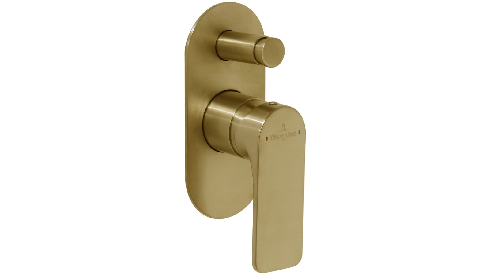 Villeroy & Boch Magnum Diverter Mixer Trim - Brushed Gold