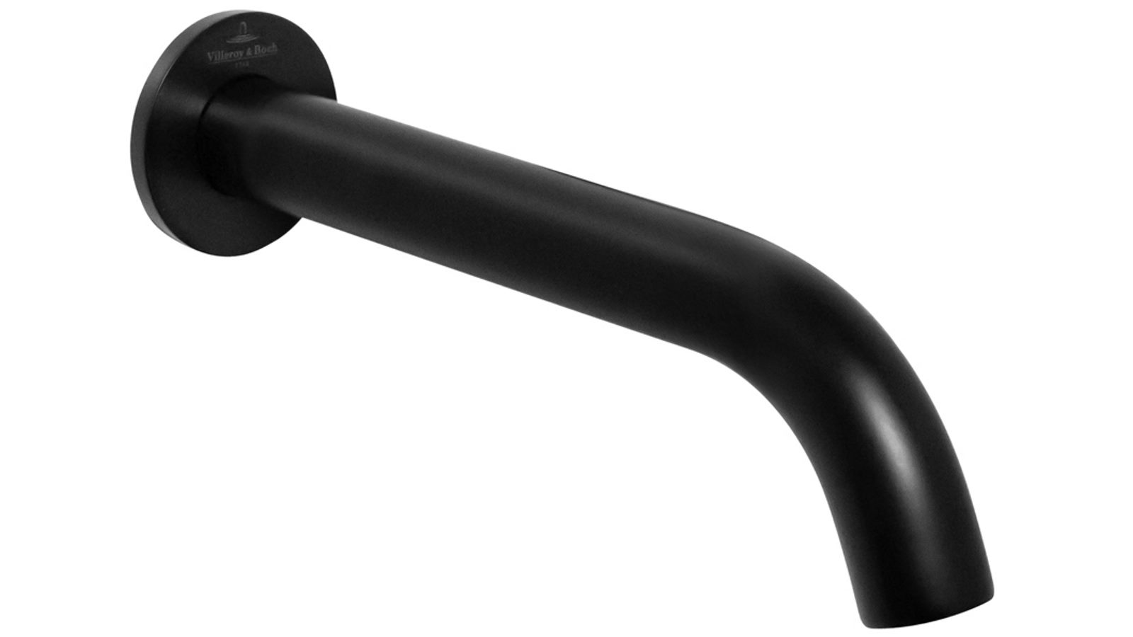 Villeroy & Boch Vita Bath Spout - Matte Black