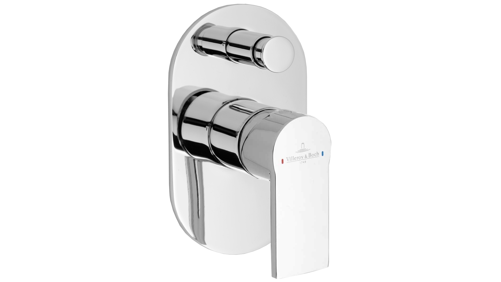 Villeroy & Boch Pura Diverter Mixer Trim Only (Requires Inwall Body-TVT00056150061)