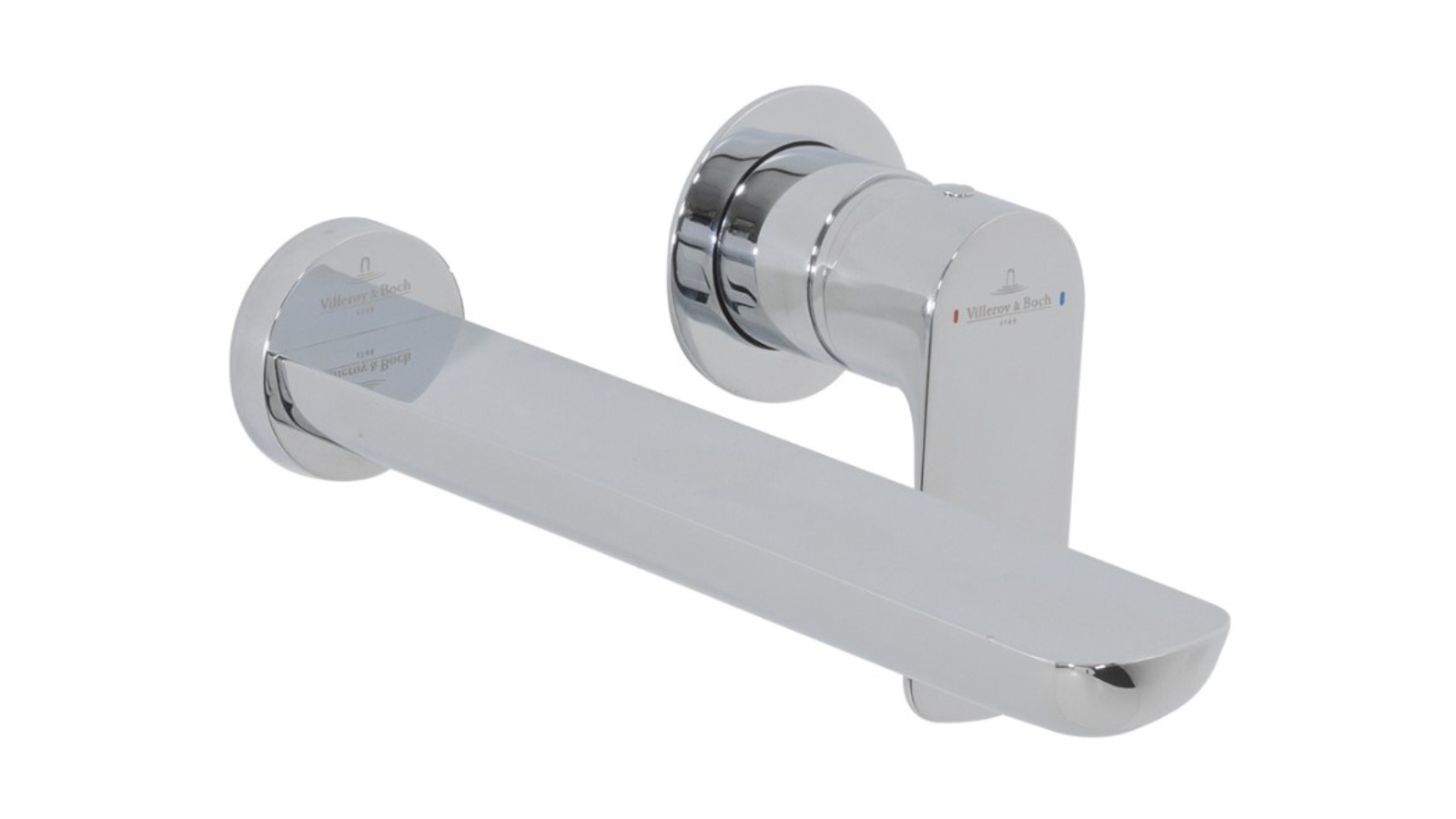 Villeroy & Boch O.Novo Wall Mounted Basin Mixer Trim - Chrome