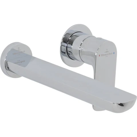 Villeroy & Boch O.Novo Wall Mounted Basin Mixer Trim - Chrome