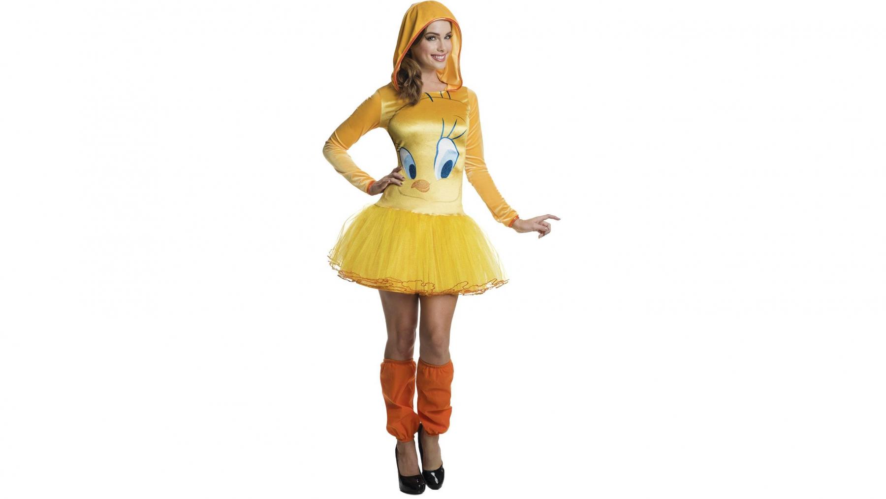 Tweety Hooded Tutu Dress