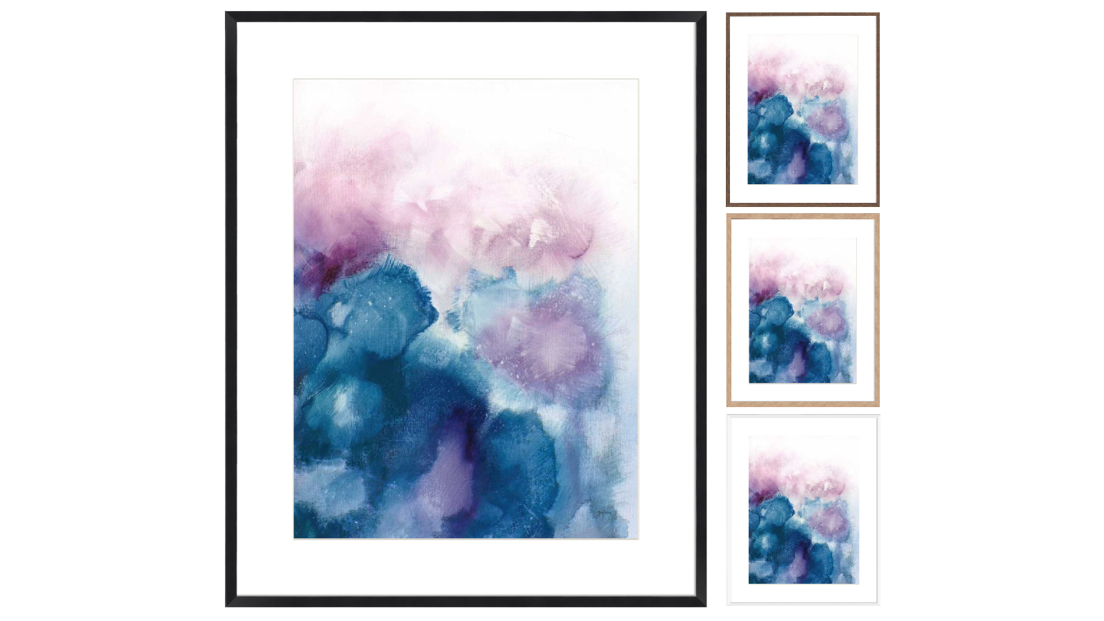 La Grolla Nebula I Crop Frame Wall Art
