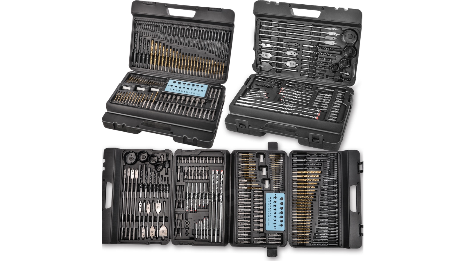 Erbauer Straight Shank Mixed Drill Screwdriver Bit Set 100, 50 OFF