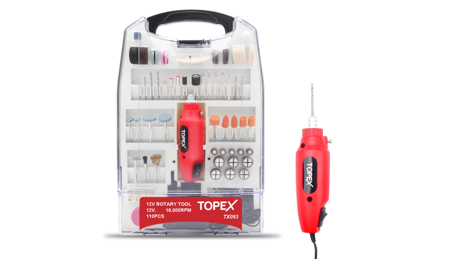 TOPEX 12V Battery & charger