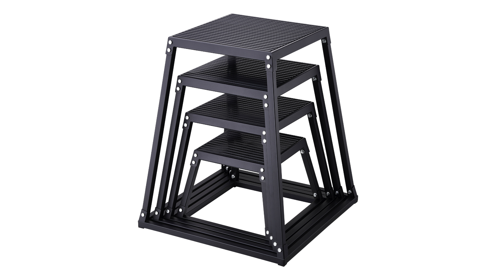 Vevor 12/18/24/30inch Plyometric Jump Box - Set of 4