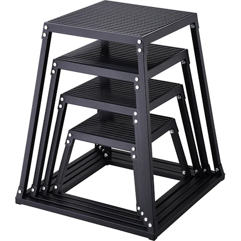 Vevor 12/18/24/30inch Plyometric Jump Box - Set of 4