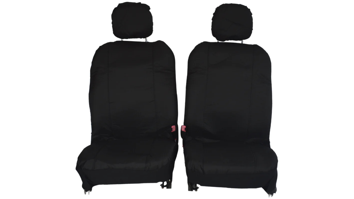 My Car Canvas Seat Cover for Nissan X-Trail 10/2001-09/2007 T30 - Black