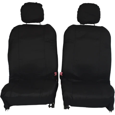 MyCar Canvas Seat Cover for Nissan X-Trail 10/2007-02/2014 T31 - Black