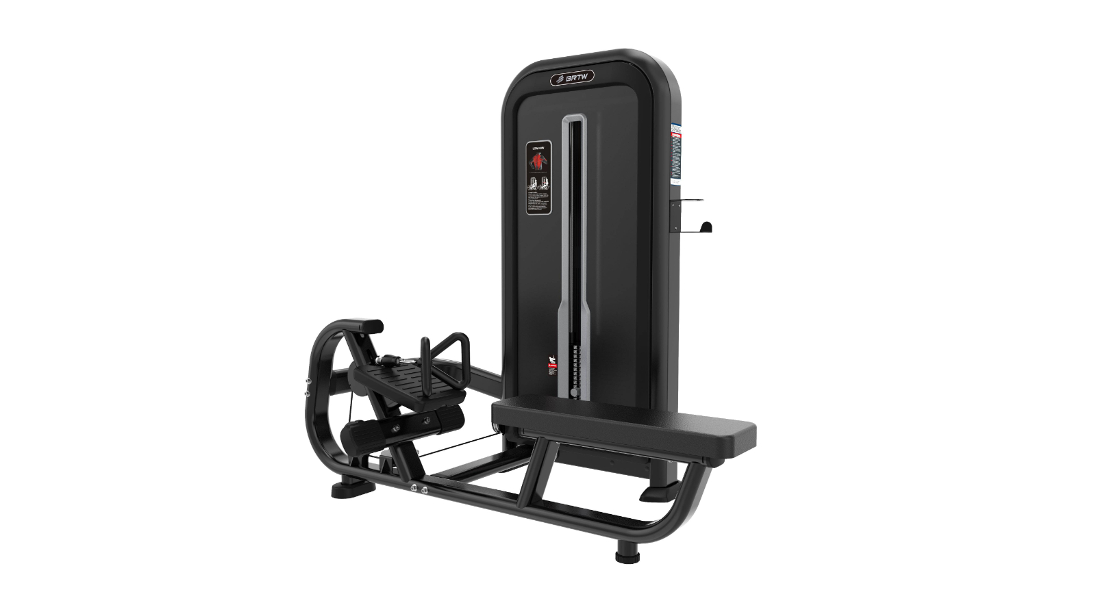 Fitness Hero T-Max Series Low Pin Loaded Machine - Matte Black
