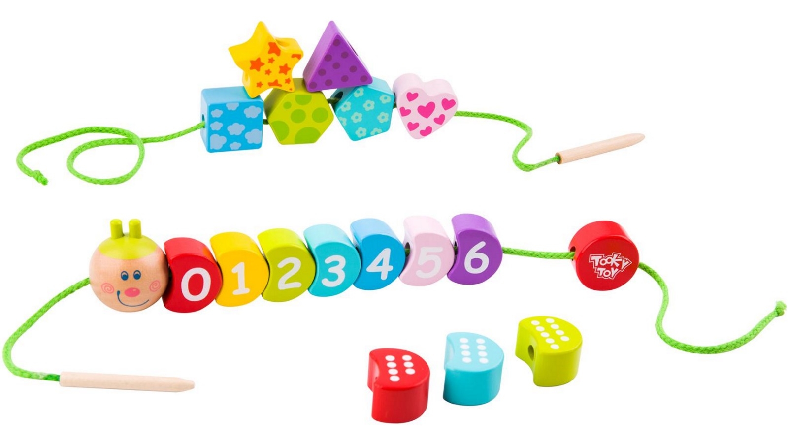 Tooky Toy Lacing Caterpillar