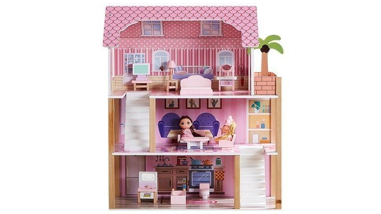 All 4 Kids Eliana 3 Level Dollhouse