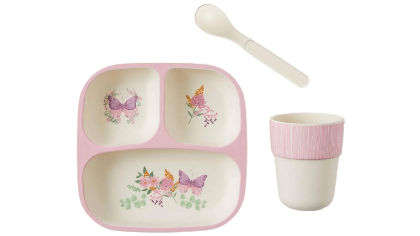 Jiggle & Giggle 3 Piece Kids Farm Fun Divider Dinner Set | Harvey Norman