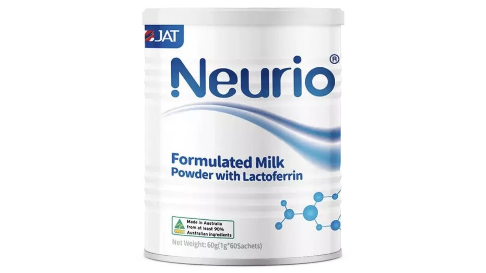 Neurio 1g Platinum Edition Formulated Milk Powder with Lactoferrin - Pack of 60