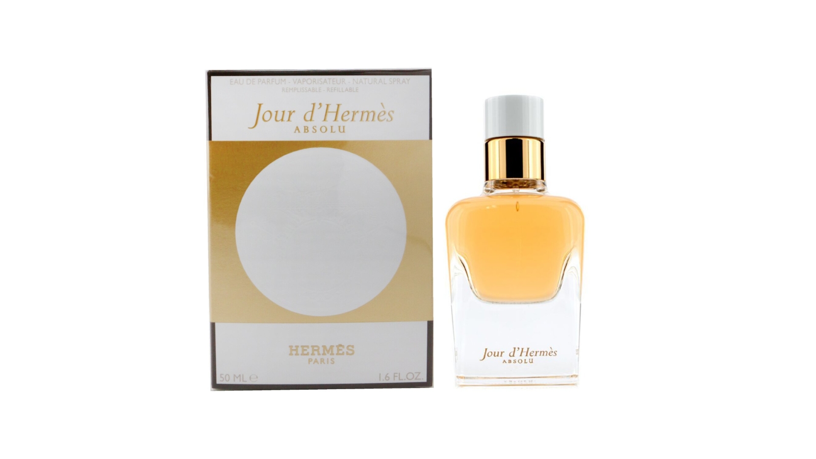 Hermes Jour D'Hermes Absolu Eau De Parfum Refillable Spray - 50ml
