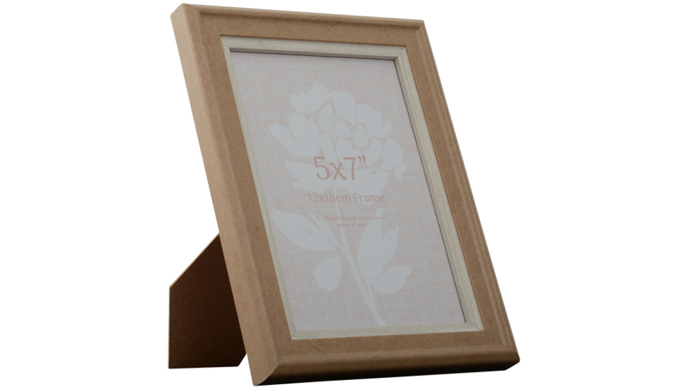 UR1 Willow 5x7-inch Natural/White Photo Frame