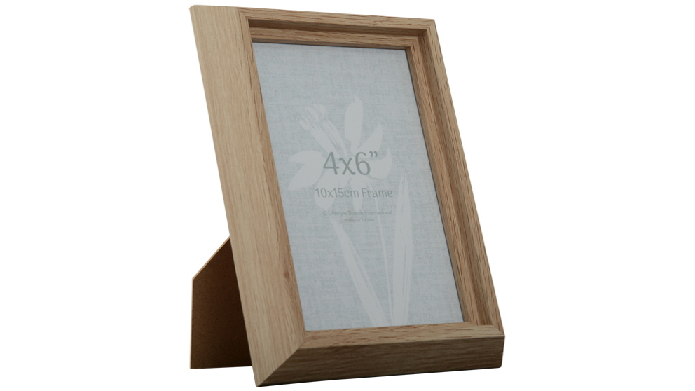 UR1 Kai 4x6-inch Oak Photo Frame