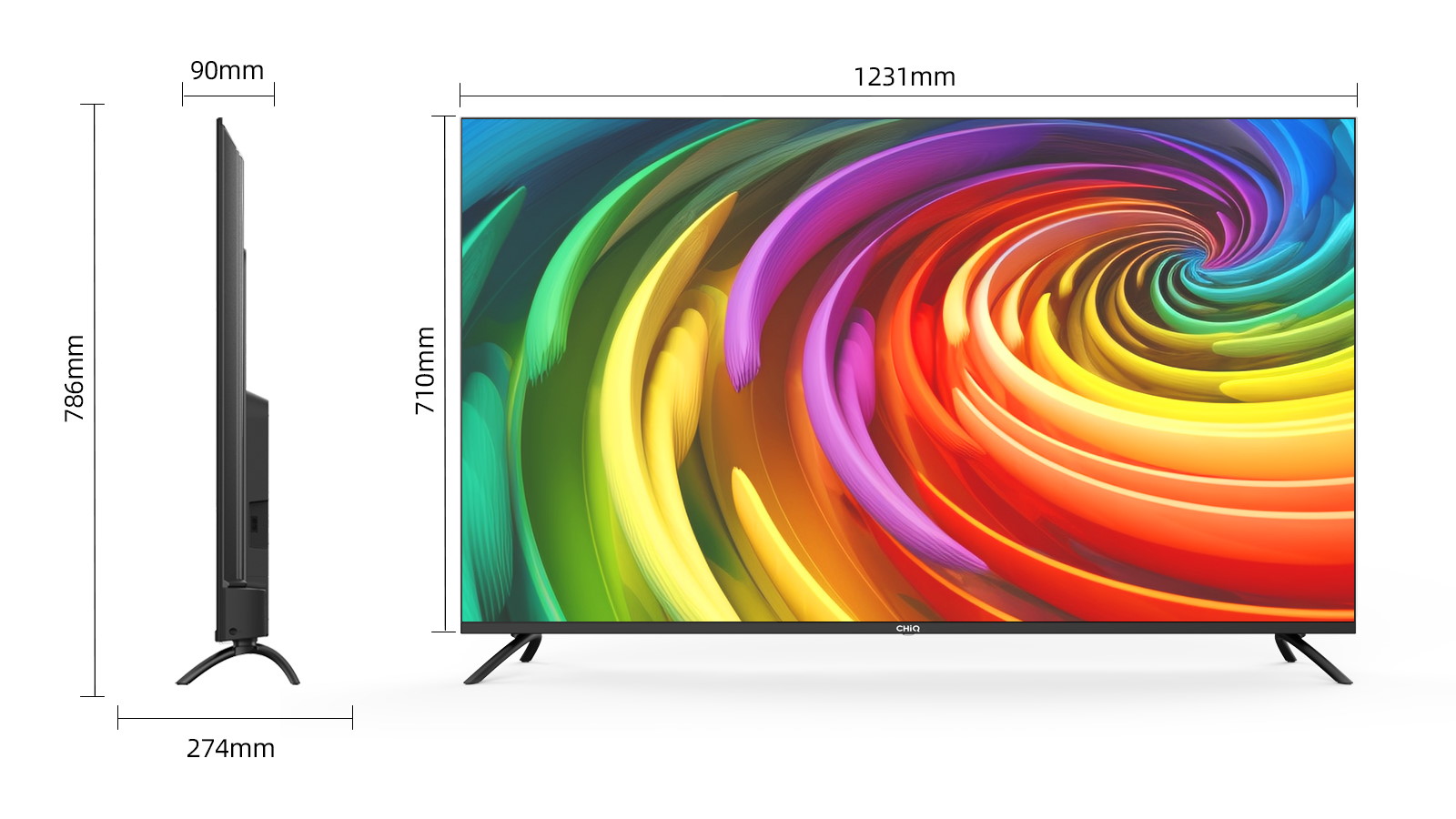 ChiQ 55-inch G7PG 4K UHD LED Google TV | Harvey Norman ChiQ 55-inch G7PG 4K UHD LED Google TV | Harvey Norman