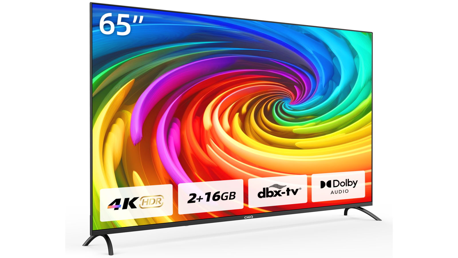 【 新品未開封 】スマートテレビ CHIQ 65インチ 4K Google TV CHiQ 65