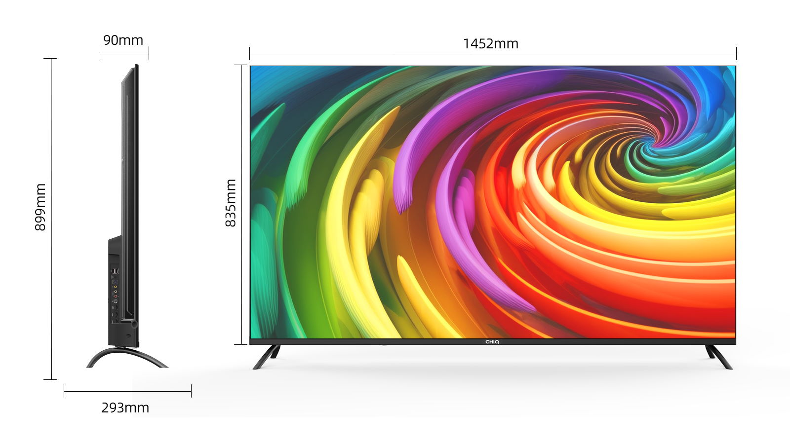 CHiQ 65-inch G7PG 4K UHD LED Google TV | Harvey Norman