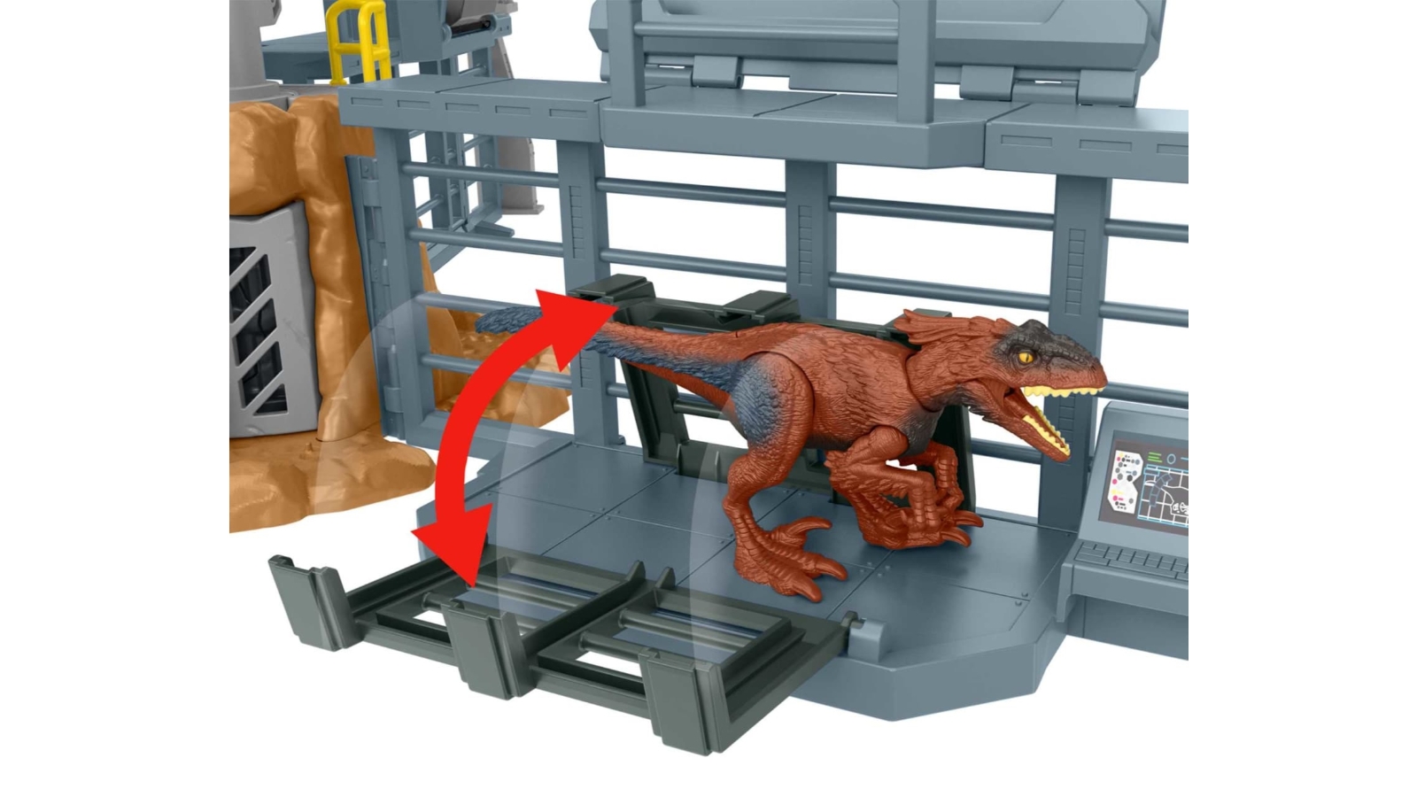 Jurassic World Dominion Outpost Chaos Playset Build And Destruct ...