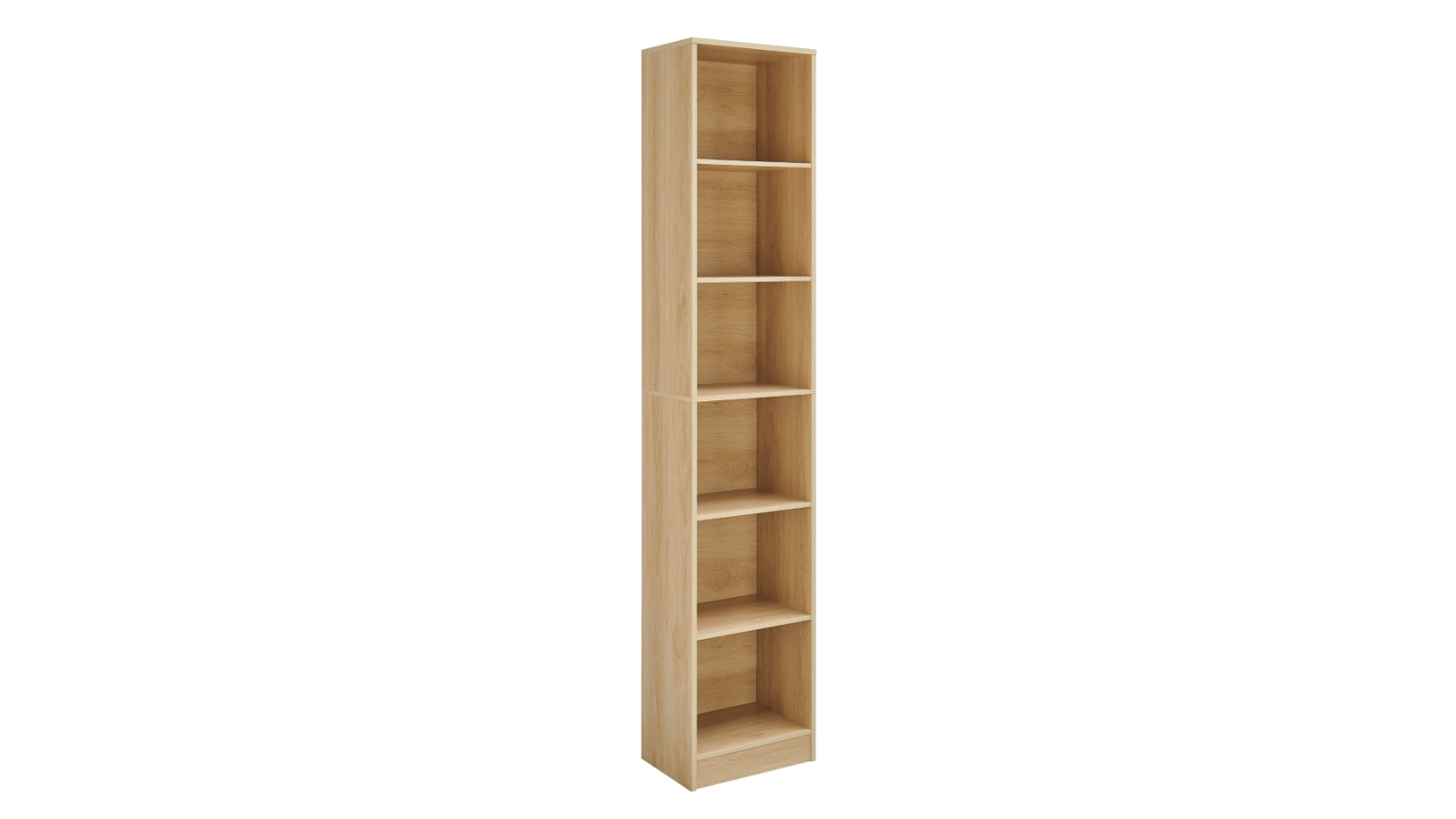 Kodu 6-Tier 40cm Belle Bookshelf - Oak 