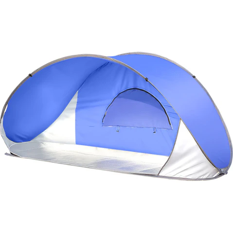 Mountview Pop Up Tent Beach Camping Tents 2-3 Person Hiking Portable Shelter Mat