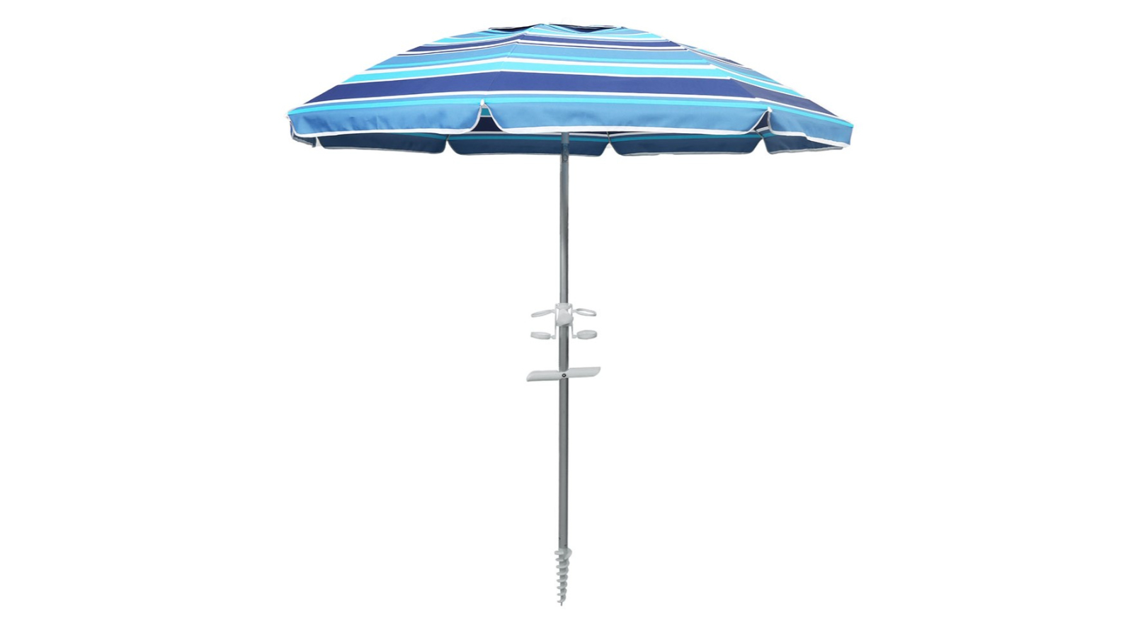 Centra 200cm Outdoor Beach Umbrella - Blue