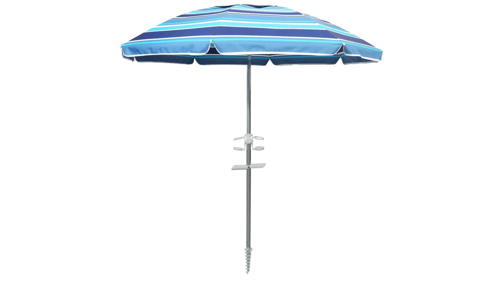 Centra 220cm Outdoor Beach Umbrella - Blue