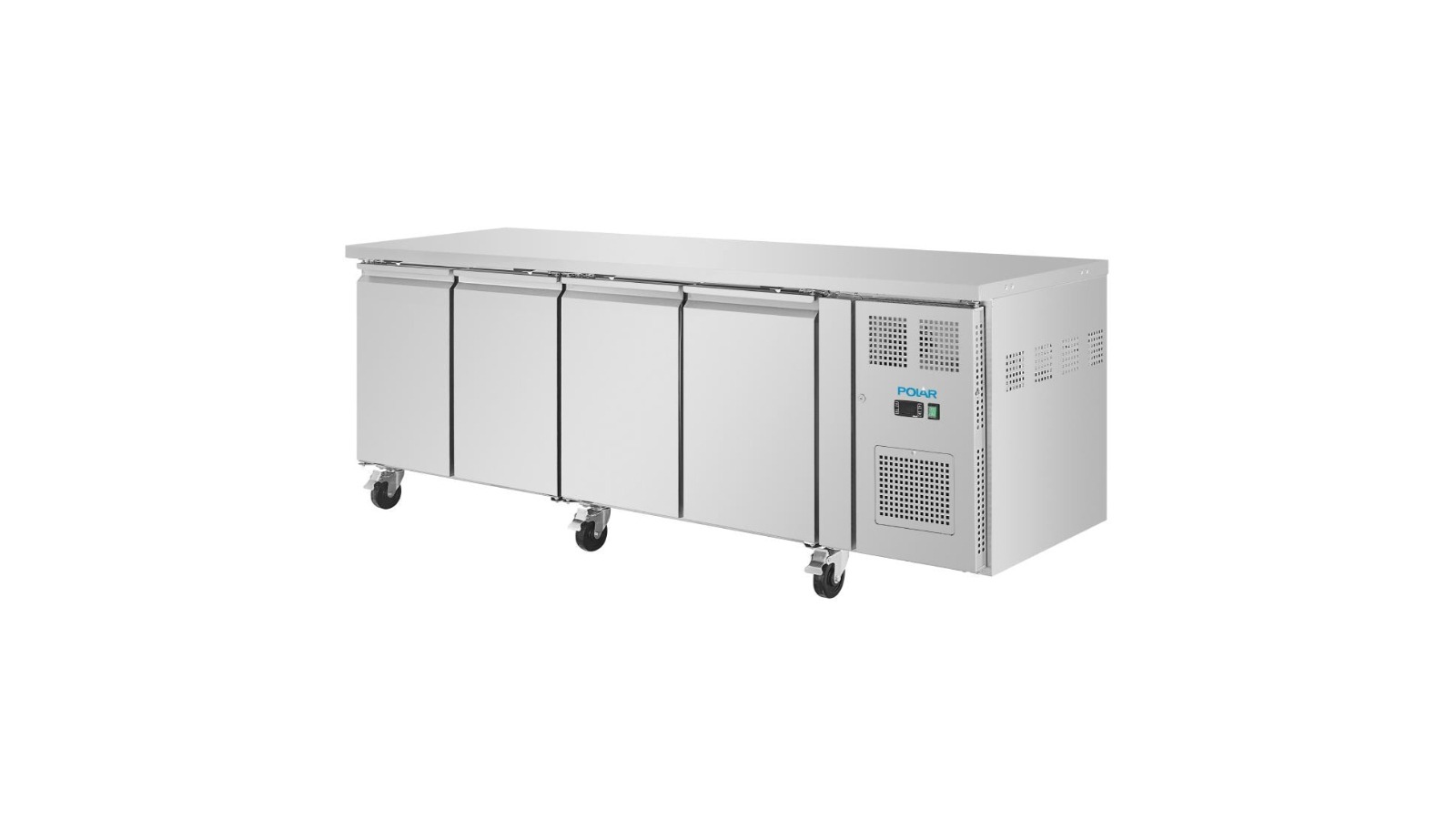 Polar UA049-A U-Series 4-Door Counter Fridge - 553L