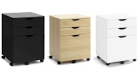 Kodu Belle Filing Cabinet Storage 3-Drawer Home Office Mobile Pedestal