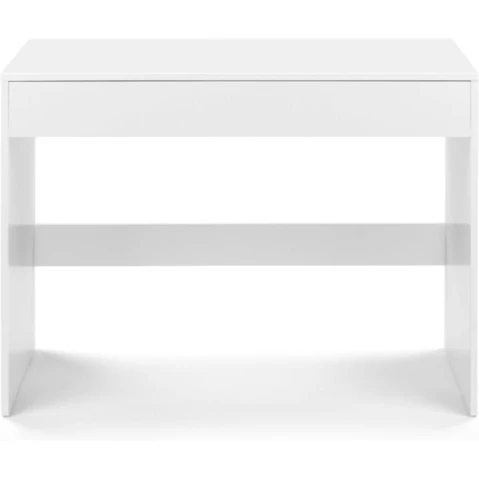 Belle Student Study Office Computer Desk with Drawer - White